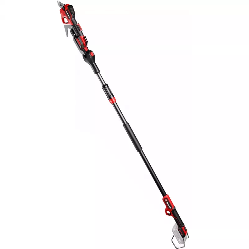 Tesoura de poda EINHELL GP-LS 18/28 Li T BL-Solo — tesoura de poda telescópica de bypass sem fio, 18 V, capacidade de corte 2,8 cm, punho de alumínio
