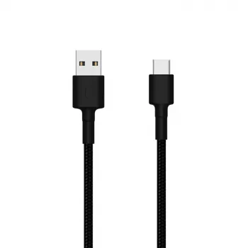 Xiaomi | Cabo trançado Mi Type-C | SJV4109GL | USB-C para USB-A ficha USB-C | ficha USB Type-A