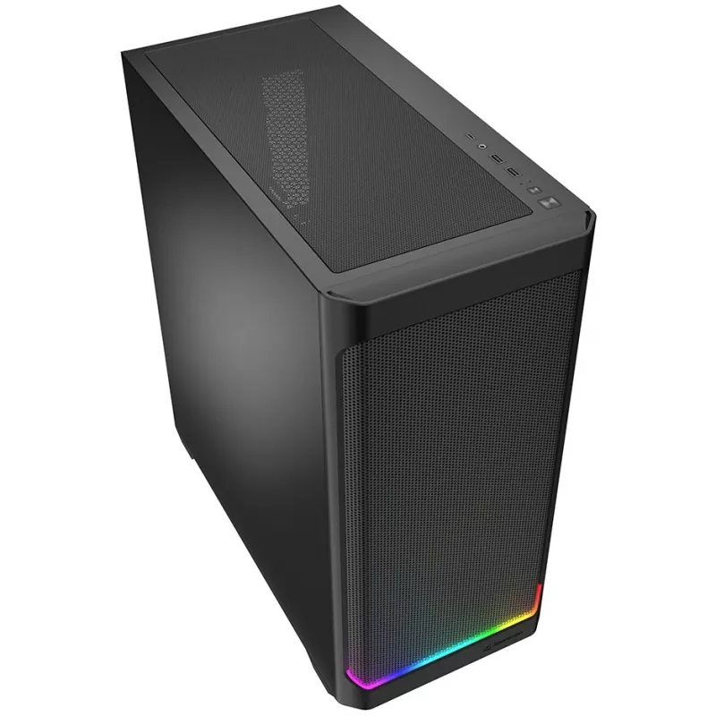 Sharkoon AK4 RGB STRIP Midi Tower preto