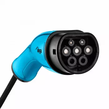 Akyga AK-EC-19 Carregador EV Tipo 2 LCD monofásico 16A 3,8kW 5m