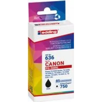 EDD-636 cartucho de tinta preto compatível com Canon PG-560XL - Compatível - tinta