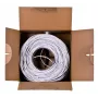 Cabo de rede Lanberg LCU6-12CU-0305-S 305 m Cat6 U/UTP (UTP) Cinzento