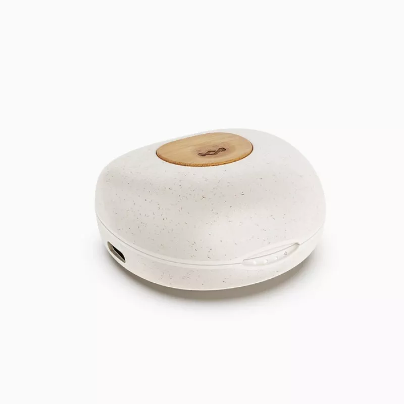 Auscultadores True Wireless Marley Champion com microfone integrado Bluetooth creme