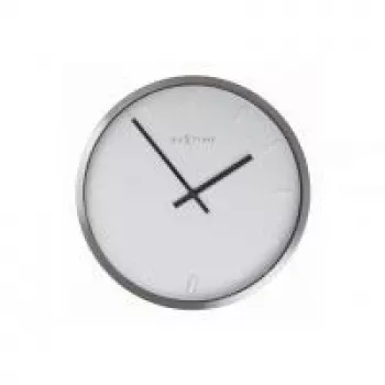 NeXtime Relógio 2991st Paniki, Ø34 cm, parede, branco