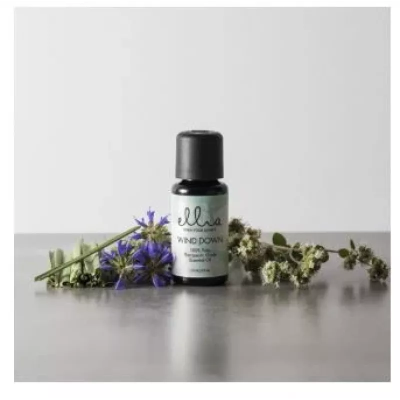Essência aromática de óleo essencial HoMedics Wind Down 15 ml difusor de aromas