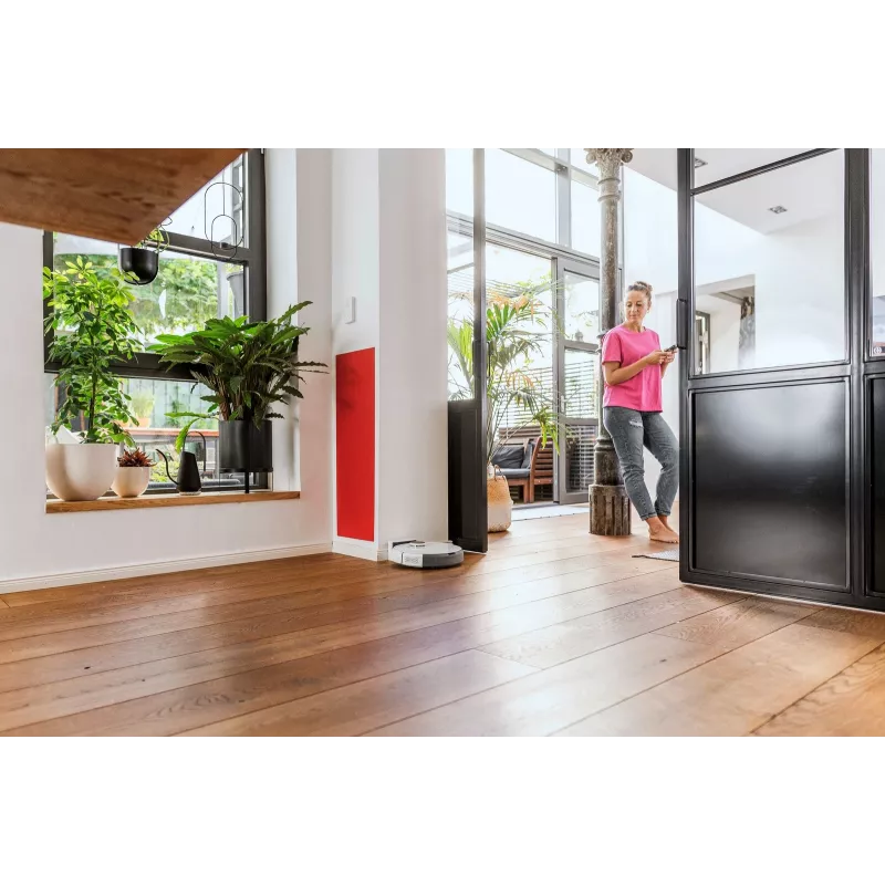 Kärcher RCV 5 1.269-640.0 robô aspirador com função de lavagem, 3,3 l