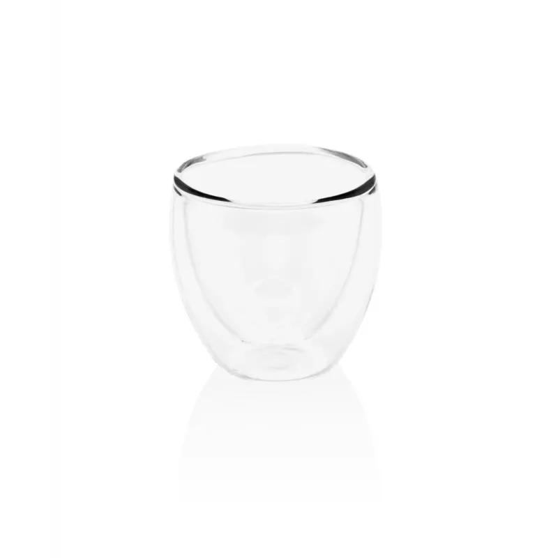 Conjunto de copos de café expresso Eta 80 ml transparente vidro borossilicato