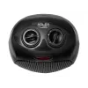 Adler AD 7702 Aquecedor elétrico ventilador para interior aço inoxidável 1500 W