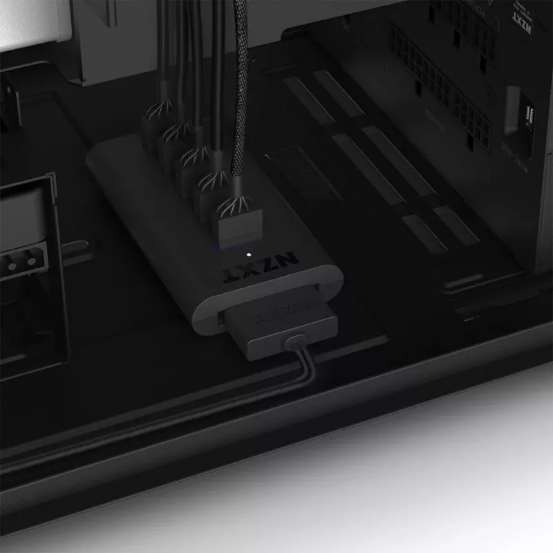 NZXT hub de expansão USB 2.0 interno Gen 3 - preto