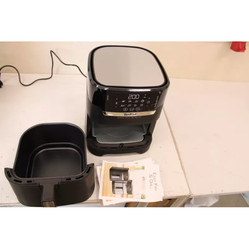 Fritadeira de ar quente Tefal Easy Fry & Grill EY505815 - 4,5 L Preto, Liquidação