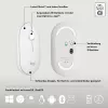 Conjunto Logitech Pebble 2 Combo, branco, sem fios, alemão, 920-012204