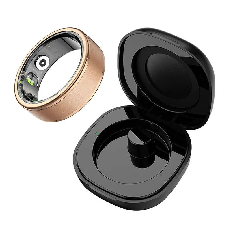 Anel inteligente Colmi R03 20,3 mm tamanho 11 dourado — anel inteligente Colmi R03, 20,3 mm, tamanho 11, superfície dourada