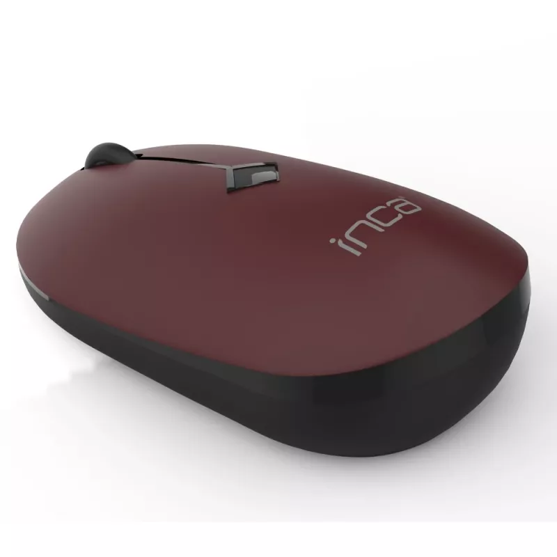 Rato INCA IWM-231RB 1600 DPI, sem fios, 4 botões, castanho, 2,4 GHz