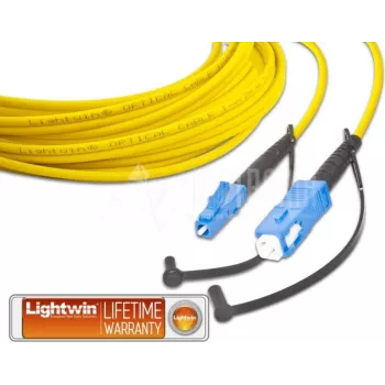 Cabo de fibra ótica Lightwin LSP-09 LC-SC 2.0 2 m OS2 amarelo (LSP-09 LC-SC 2.0)
