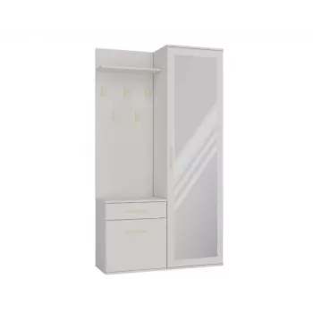 Módulo superior de bengaleiro e shop GARDEROBA DUO KASZMIR — módulo de roupeiro modular