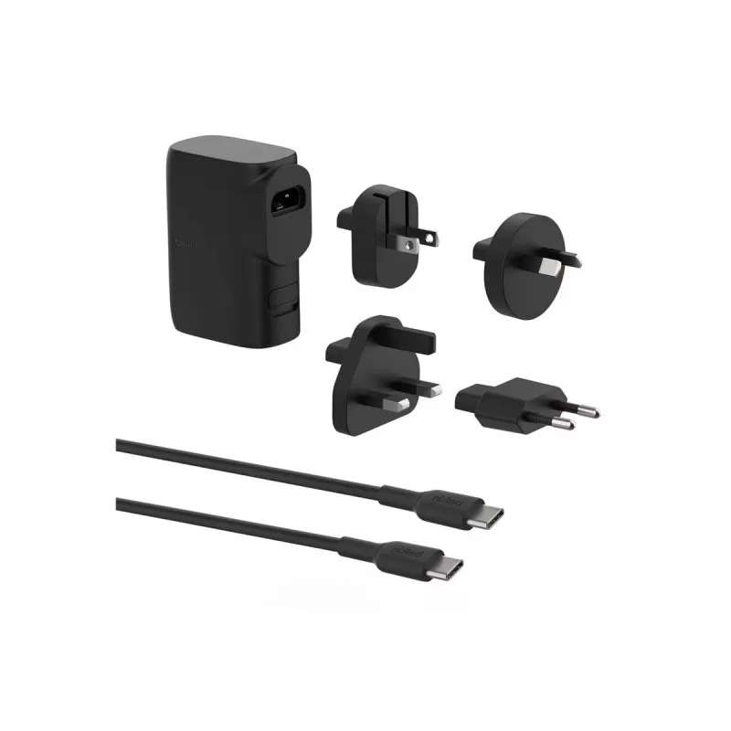 Carregador interior Belkin BPZ003bt1MBK-B6 universal preto carregamento rápido AC