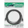 InLine Cabo de áudio ótico Toslink macho/macho, 15 m, preto (89916)
