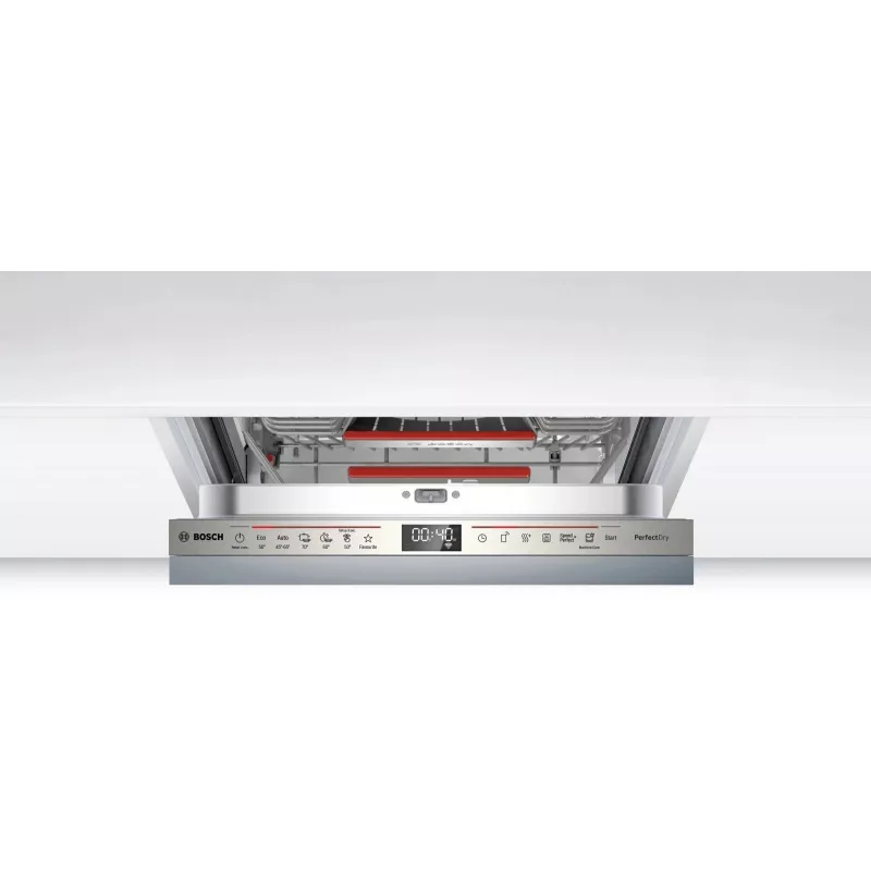 Máquina de lavar loiça Bosch Serie 6 SPV6ZMX17E Totalmente integrada 10 conjuntos de louça