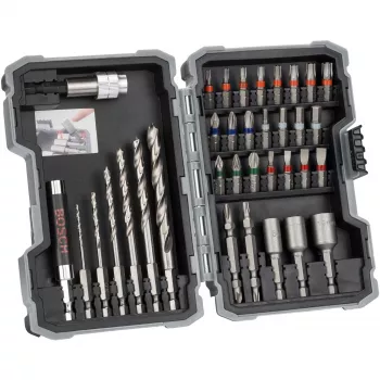 Conjunto de pontas de chave de fendas Bosch 2 607 017 327 35 peças