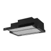 Exaustor semi-encastrado (extrator) CATA TFH 6830 GBK — 600 mm, 600 m³/h, preto, controlo tátil