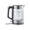 Chaleira Severin 1,7 l 2200 W preto aço inoxidável transparente