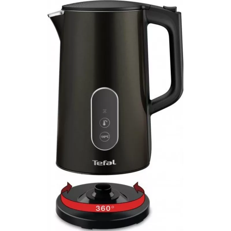 Tefal Digit KI831E10 Chaleira elétrica 1,7 l, preto