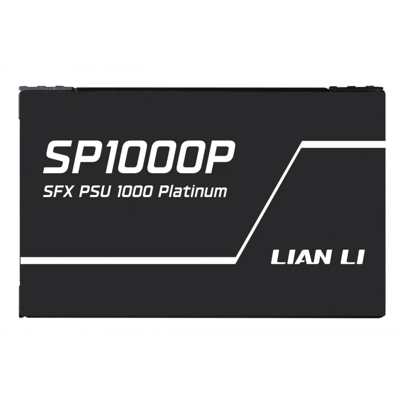 Fonte de alimentação Lian Li SP Series Platinum SFX totalmente modular PCIe 5.1 ATX 3.1 1000W