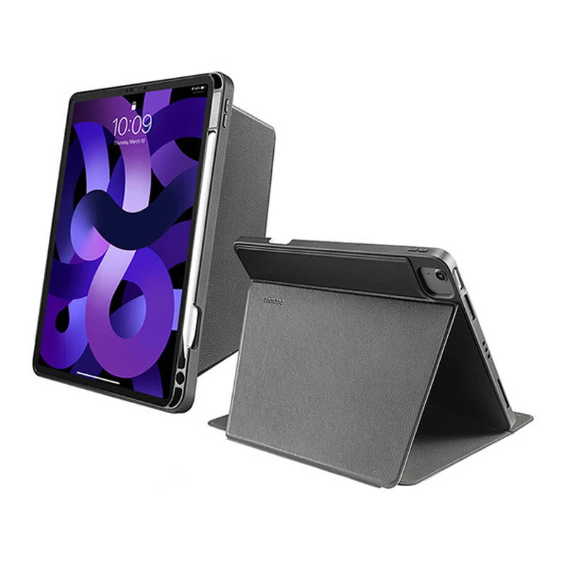 Capa para tablet Tomtoc B50A2D1 para iPad de 10,9 polegadas, capa de proteção tri-mode (preto)