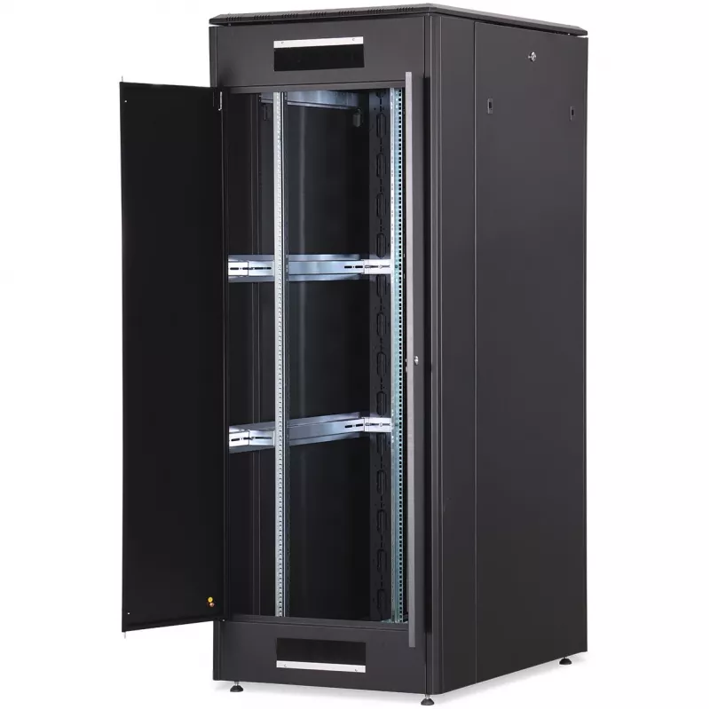 Armário de rede DIGITUS Unique 42HE 2053x800x1000mm preto (envio por transportadora)