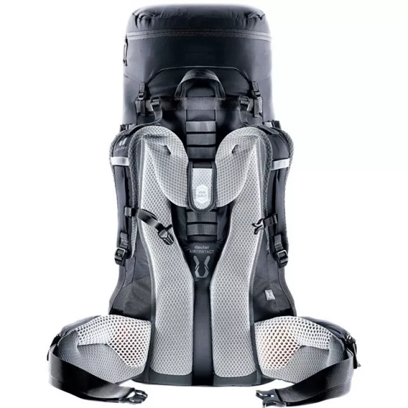Deuter Aircontact Lite 45+10 SL mochila de caminhada mulher preta