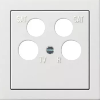 Placa de parede/tampa de interruptor GIRA 0259112 branco (0259112)