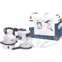 Conjunto de panelas Theo Klein WMF 9430 preto prateado