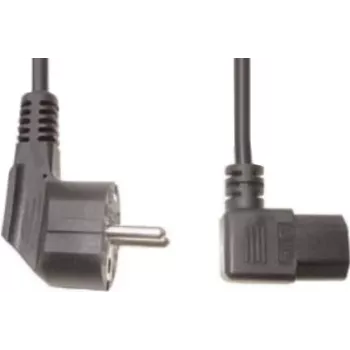 Cabo de alimentação preto 2 m e+p SW 20