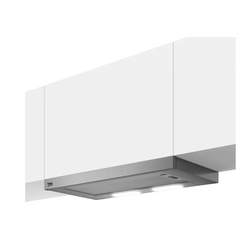 Exaustor Beko HNT61210X semi-encastrável (extrátil) aço inoxidável 280 m³/h