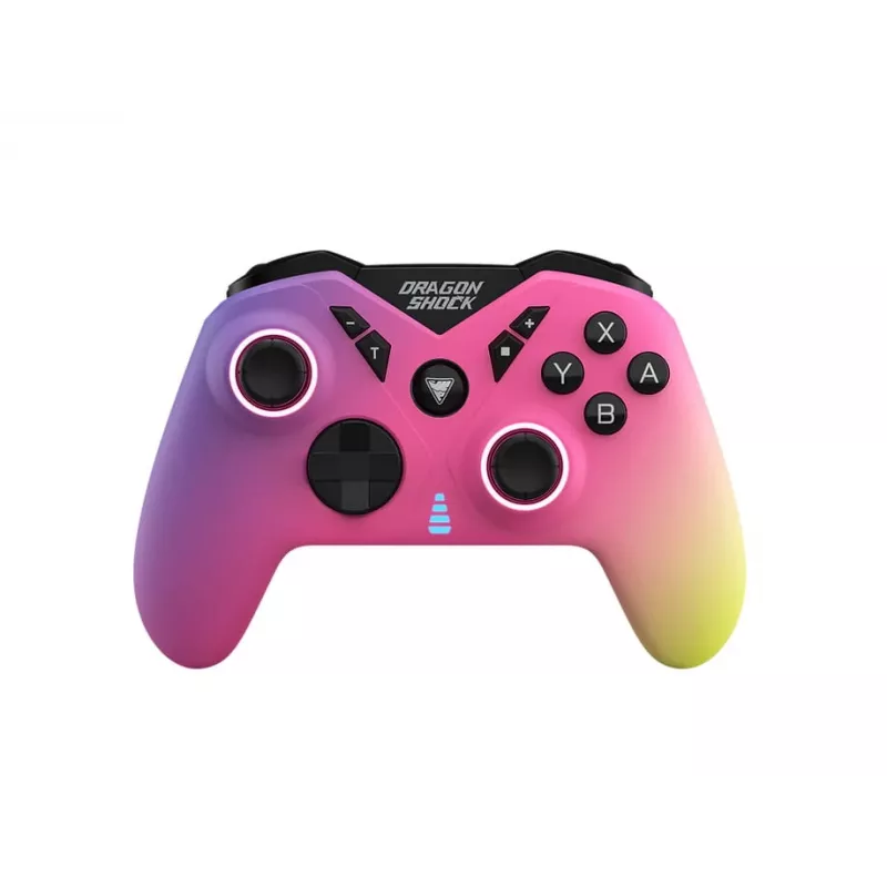 DragonShock Nebula Ultimate, comando, Nintendo Switch, D-Pad, botão Home, botão Start, botão Turbo, Multi, sem fios, Bluetooth