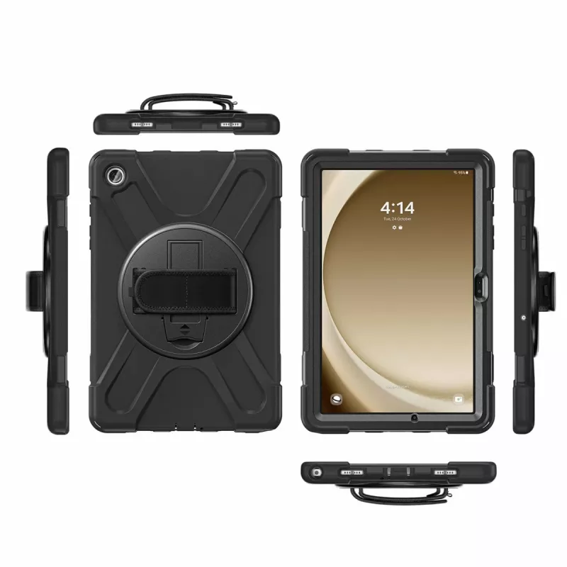 Capa 4smarts Galaxy Tab A9+ 27,9 cm 2 modos de suporte preto