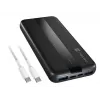 NATEC TREVI SLIM Q V2 Polímero de lítio (LiPo) 10000 mAh preto