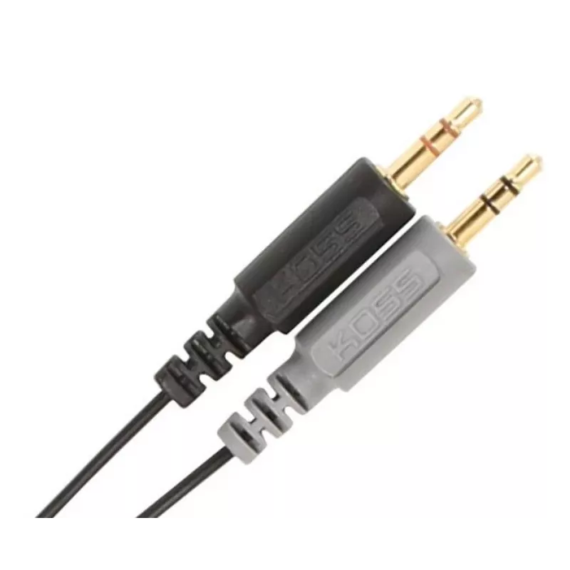 Koss SB45 Headset com fios de arco de cabeça para chamadas/música Preto, Prateado