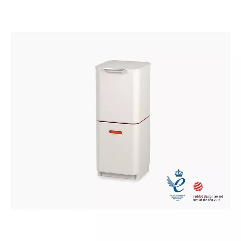 Balde do lixo Joseph Joseph Totem 40 L cinzento pedra