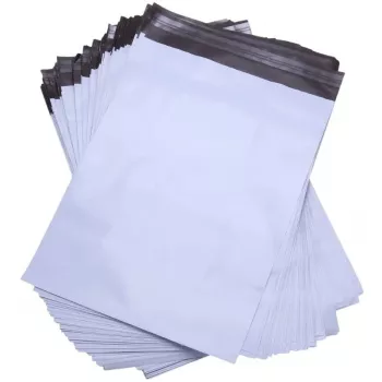 Envelope de filme BESTPAK FB01 B5 190×250 mm 50 µm LDPE autoadesivo branco, interior preto (100 unid.)