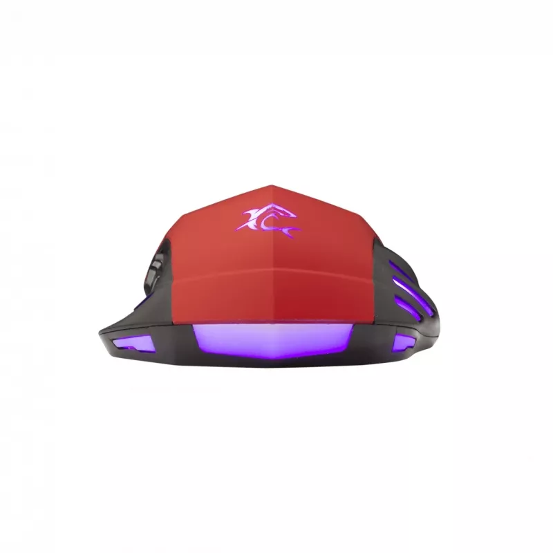 Rato White Shark GM-5006 HANNIBAL-2 vermelho 3200 DPI