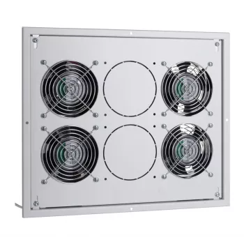 Unidade de ventilação para armário autónomo Triton RAC-CH-X04-X3 4 ventoinhas cinzento