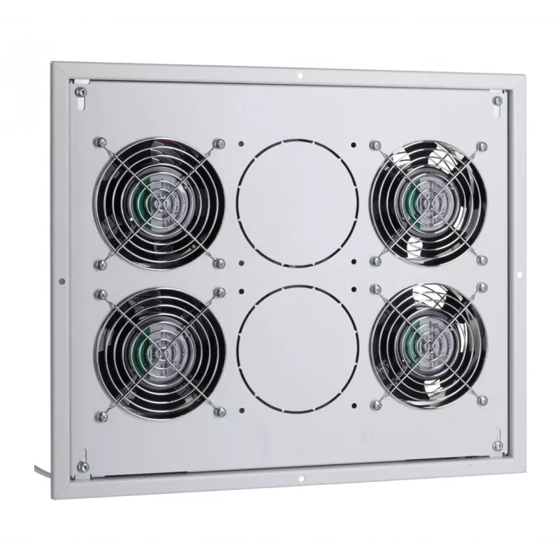 Unidade de ventilação para armário autónomo Triton RAC-CH-X04-X3 4 ventoinhas cinzento