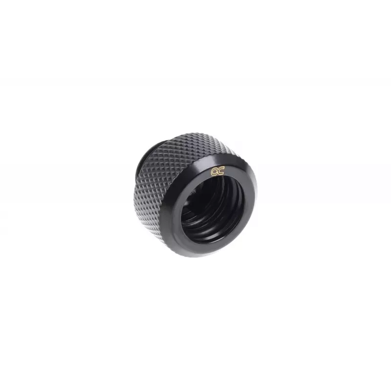 Alphacool 17377 Eiszapfen conector para tubo rígido de 13 mm G1/4, 6 unid., preto