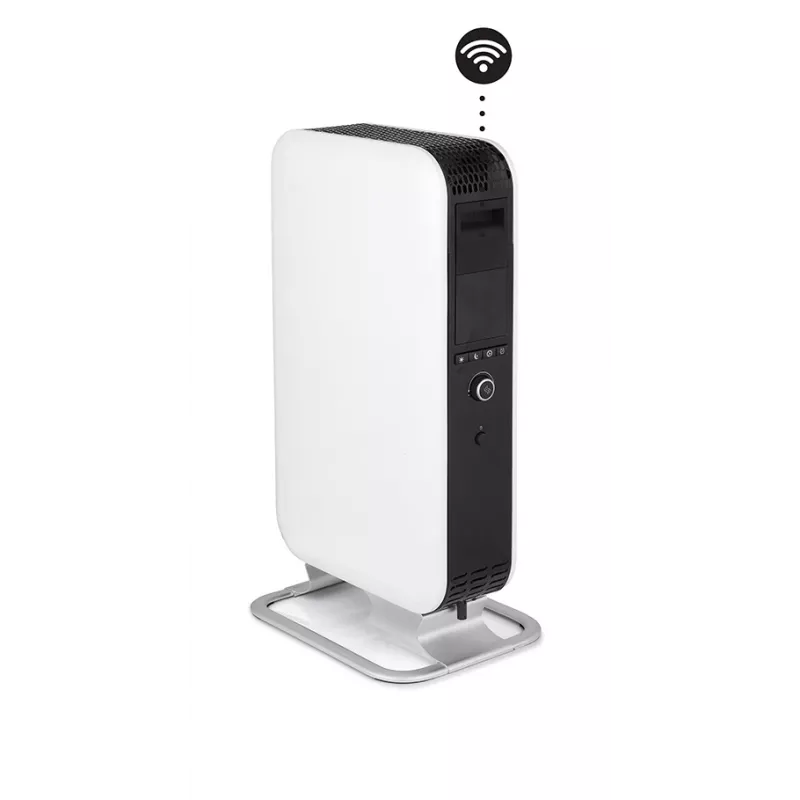 Radiador a óleo Mill OIL1500WIFI3, 1500 W, número de níveis de aquecimento 3, adequado para divisões até 25 m², WiFi+App, branco