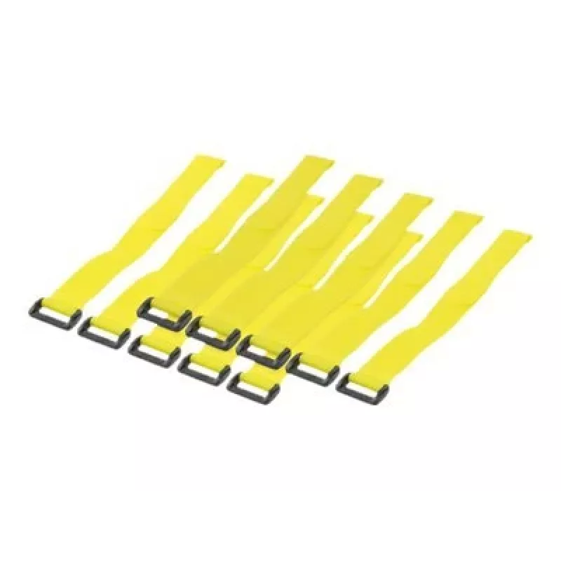 LogiLink - Abraçadeiras - 30 cm - amarelo (pack de 10)