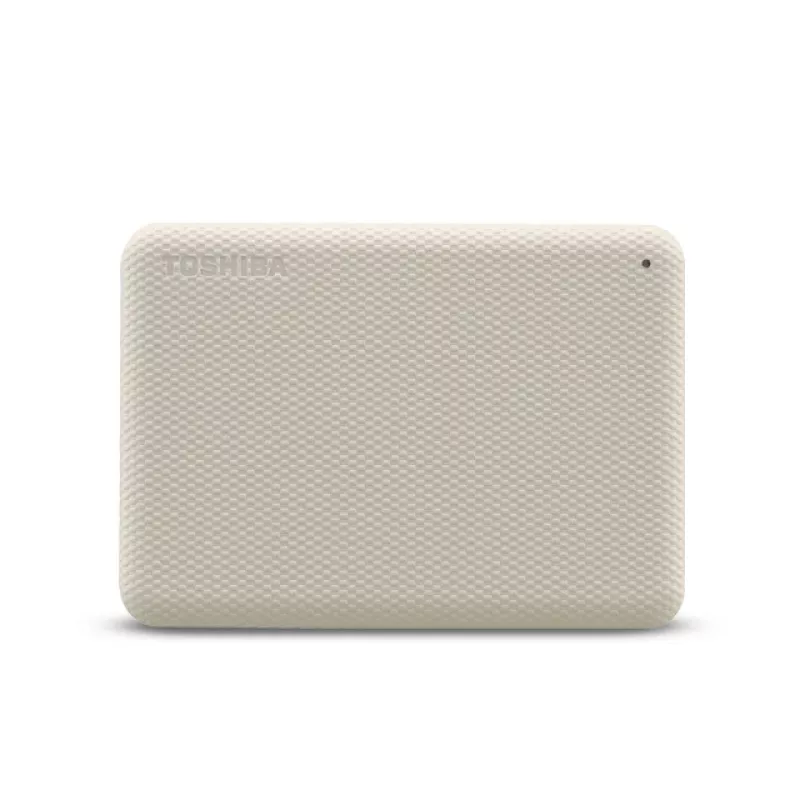 Toshiba Canvio Advance - disco rígido - 4 TB - externo (portátil) - 2.5 (6.4 cm) - USB 3.2 Gen 1 - bege claro