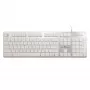 Teclado mecânico gaming White Shark TACHI-W-US — layout compacto TACHI White