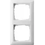 Moldura GIRA 2 módulos 021203 Standard 55 branco puro brilhante 021203