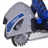 Serra circular Scheppach PL55, 1200 W, 230 V, lâmina Ø160 mm, 24 dentes, profundidade de corte 49,5 mm (90°), inclinável, madeira